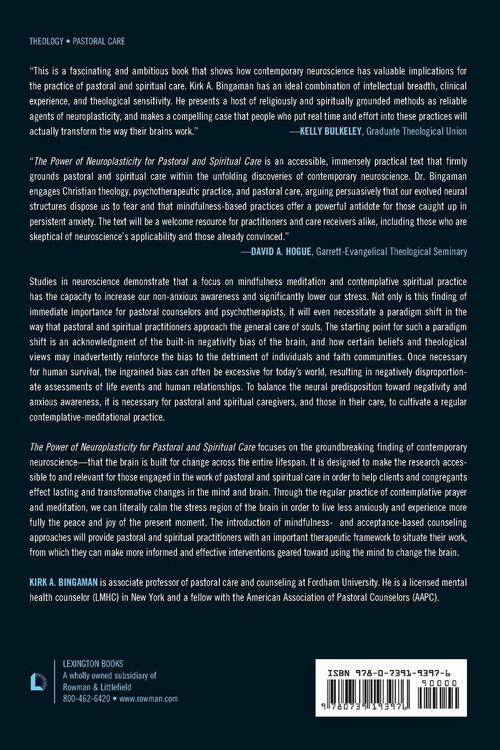 Produktbild: Power of Neuroplasticity for Pastoral and Spiritual Care