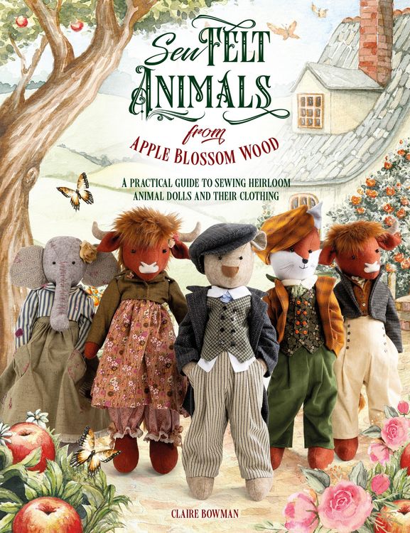 Produktbild: Sew Felt Animals From Apple Blossom Wood