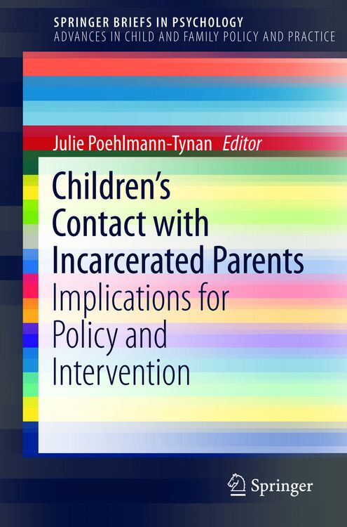 Produktbild: Children&rsquo;s Contact with Incarcerated Parents