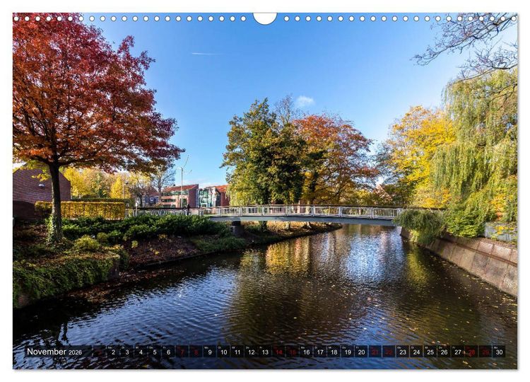 Produktbild: EMDEN, Seehafenstadt in Ostfriesland (Wandkalender 2026 DIN A3 quer), CALVENDO Monatskalender