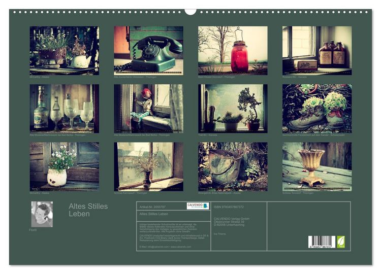 Produktbild: Altes Stilles Leben (Wandkalender 2026 DIN A2 quer), CALVENDO Monatskalender