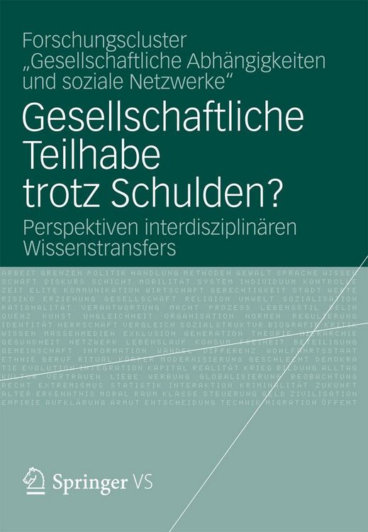 Produktbild: Gesellschaftliche Teilhabe trotz Schulden?