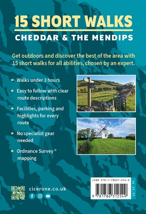 Produktbild: 15 Short Walks Cheddar and the Mendips