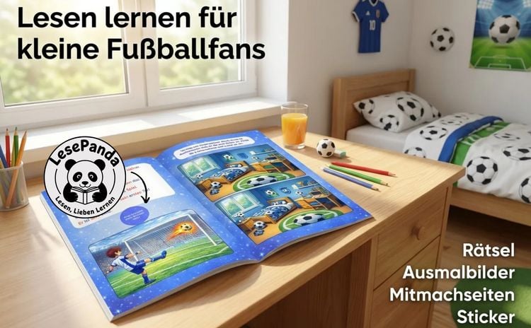 Produktbild: Lesen lernen mit den spannendsten Fu&szlig;ballgeschichten