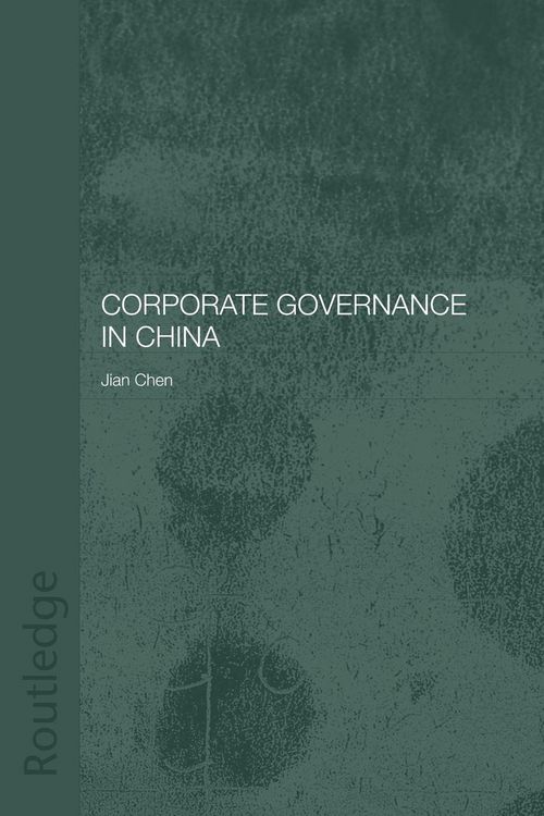 Produktbild: Corporate Governance in China