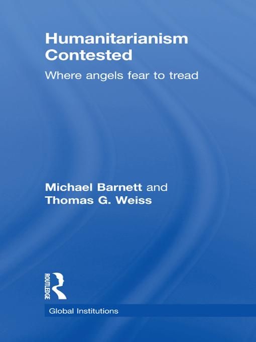 Produktbild: Humanitarianism Contested