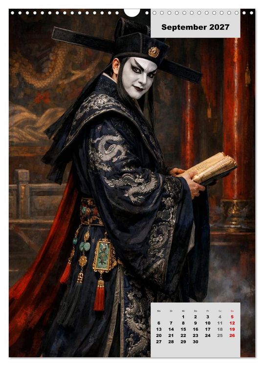 Produktbild: Masken und Magie &ndash; Die Gesichter der Peking-Oper (Wandkalender 2027 DIN A3 hoch), CALVENDO Monatskalender