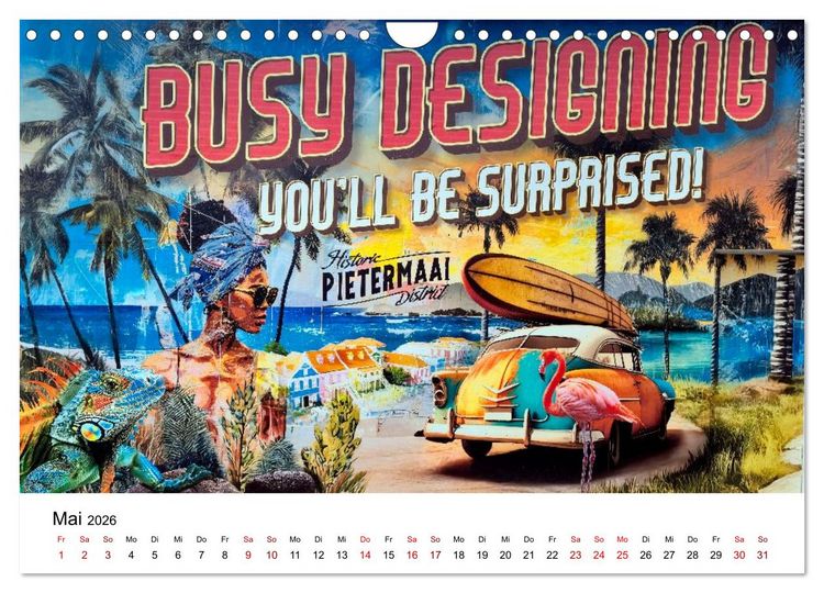 Produktbild: Willemstad - Die bunte Seite von Cura&ccedil;ao (Wandkalender 2026 DIN A4 quer), CALVENDO Monatskalender