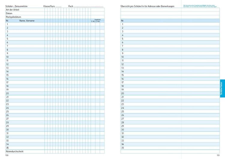 Produktbild: Lehrerkalender - Planer f&uuml;r Lehrerinnen und Lehrer 2026/27