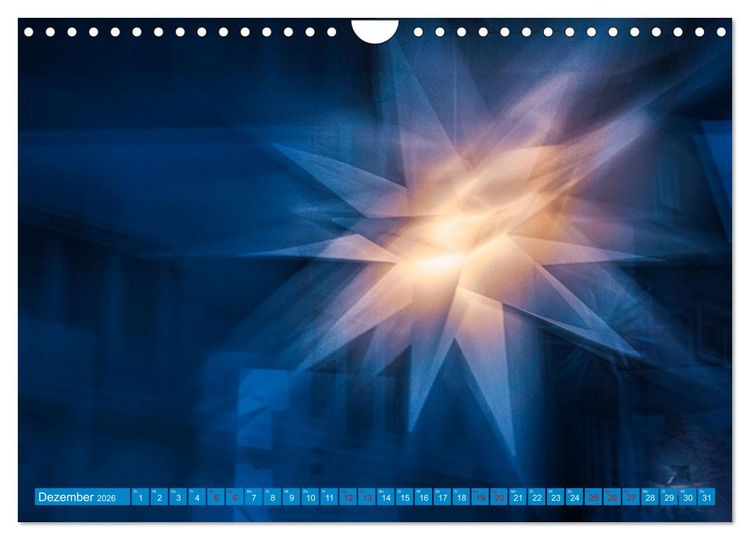 Produktbild: Die Farbe blau - Die Farbe der Weite und des Himmels (Wandkalender 2026 DIN A4 quer), CALVENDO Monatskalender