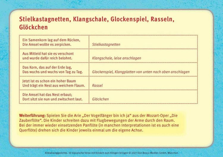 Produktbild: KliKlaKlang-Gedichte