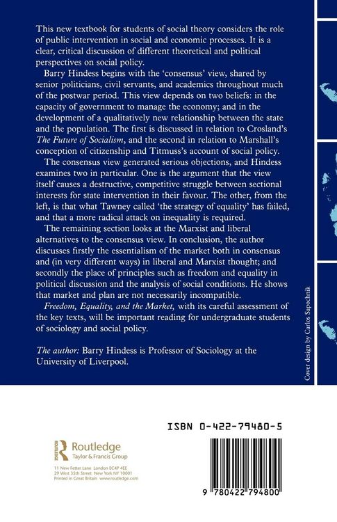 Produktbild: Freedom, Equality and the Market