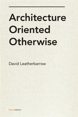 Produktbild: Architecture Oriented Otherwise