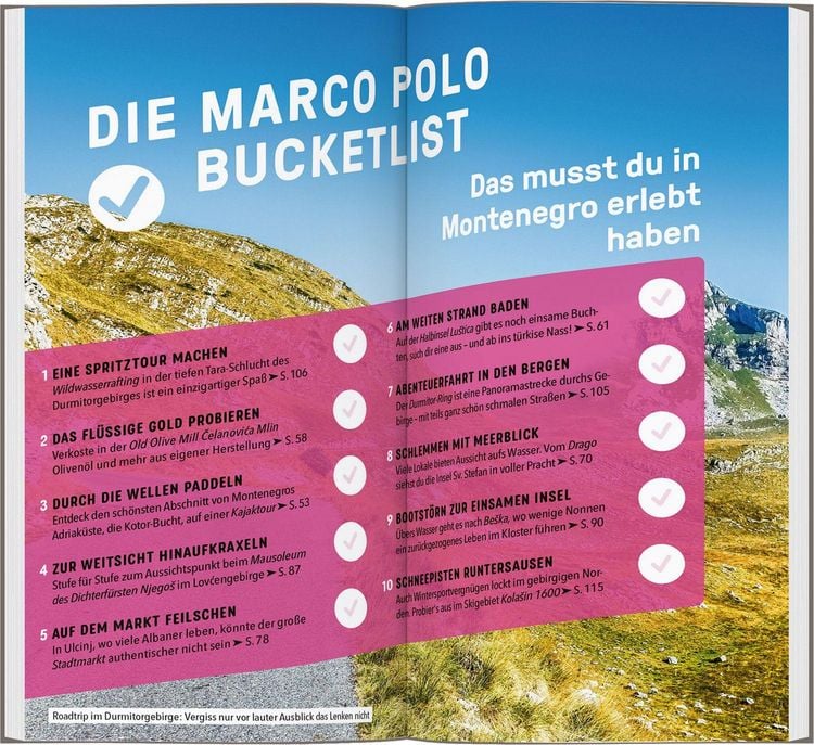 Produktbild: MARCO POLO Reisef&uuml;hrer Montenegro