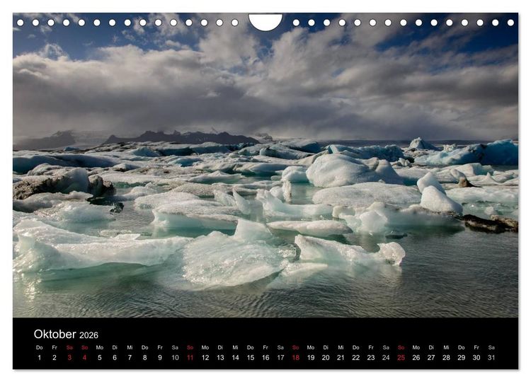 Produktbild: Faszination Island (Wandkalender 2026 DIN A4 quer), CALVENDO Monatskalender