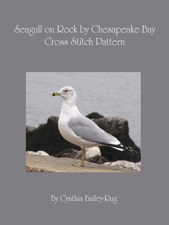 Produktbild: Seagull on Rock by Chesapeake Bay Cross Stitch Pattern