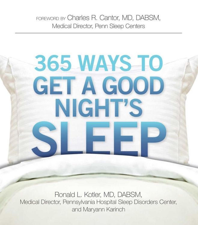 Produktbild: 365 Ways to Get a Good Night's Sleep