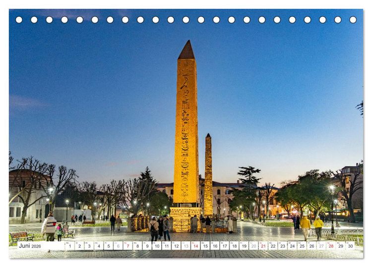 Produktbild: T&uuml;rkei - Istanbul (Tischkalender 2026 DIN A5 quer), CALVENDO Monatskalender