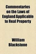 Produktbild: Commentaries on the Laws of England Applicable to Real Property
