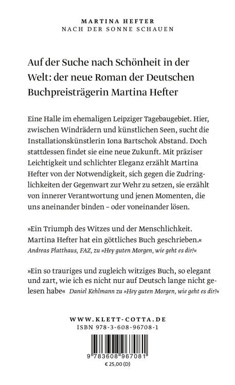 Produktbild: Nach der Sonne schauen