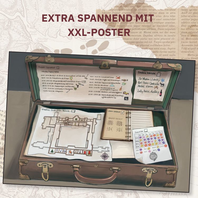 Produktbild: 24 DAYS ESCAPE &ndash; Der Escape Room Adventskalender: Sherlock Holmes und die Verschw&ouml;rung im Buckingham Palace