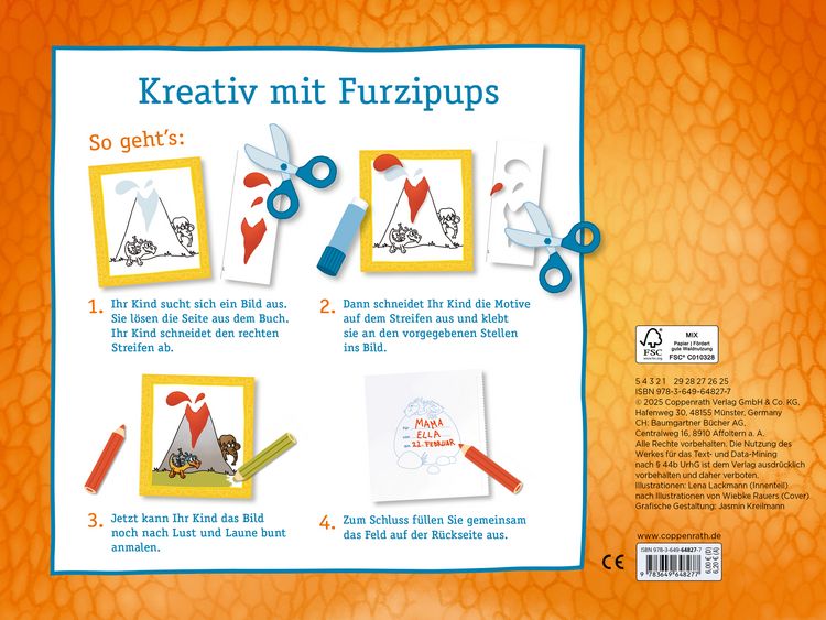 Produktbild: Mein pupsiges Bastelbuch