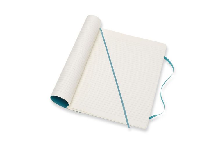 Produktbild: Moleskine Notizbuch Xlarge, Liniert, Soft Cover, Riff Blau