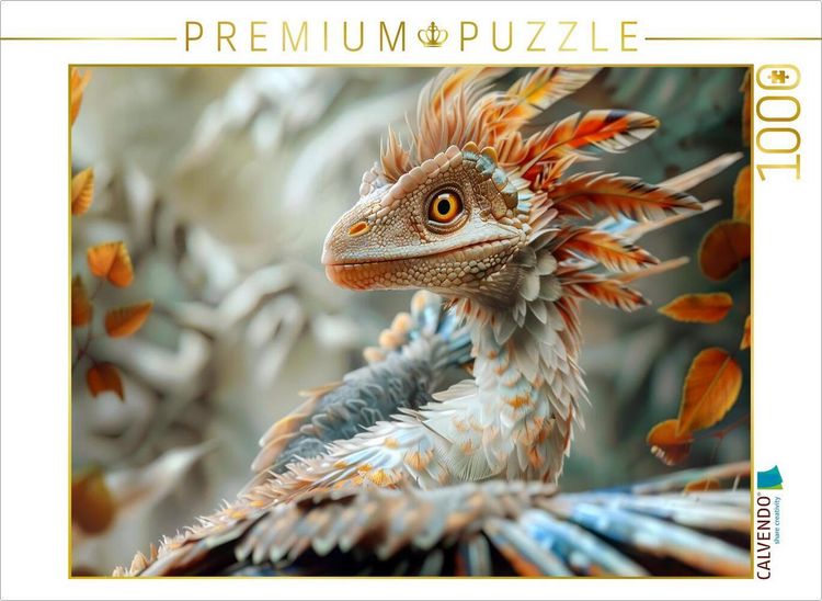 Produktbild: CALVENDO Puzzle Ein Motiv aus dem Kalender "Dino-Babys" | 1000 Teile Lege-Gr&ouml;&szlig;e 64x48cm Foto-Puzzle f&uuml;r gl&uuml;ckliche Stunden