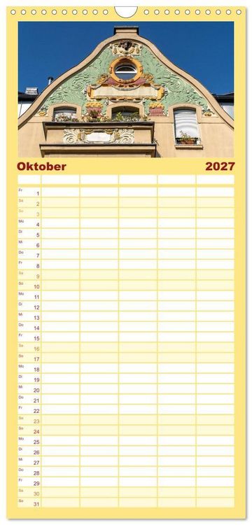Produktbild: Familienplaner 2027 - Bergisch Gladbach mit 5 Spalten (Wandkalender, 21 x 45 cm) CALVENDO