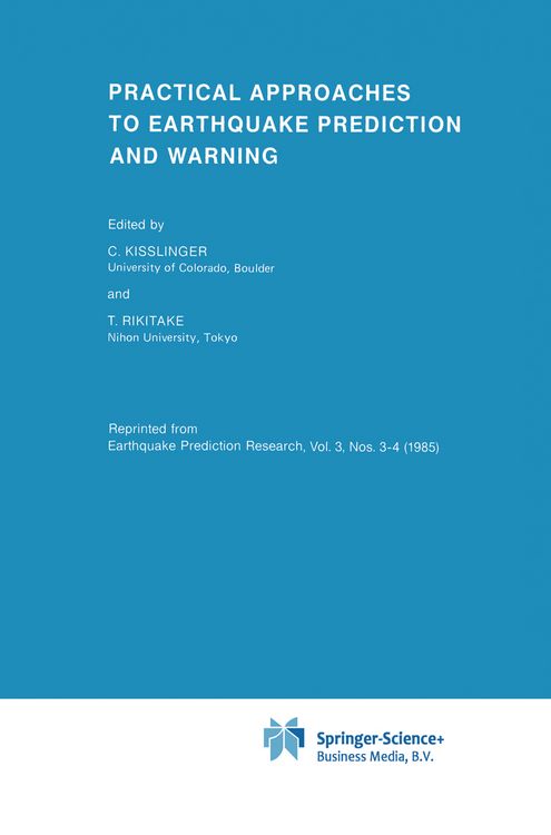 Produktbild: Practical Approaches to Earthquake Prediction and Warning
