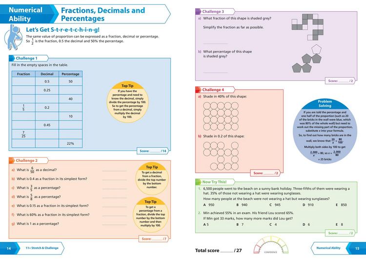Produktbild: 11+ Stretch and Challenge Activities and Tests