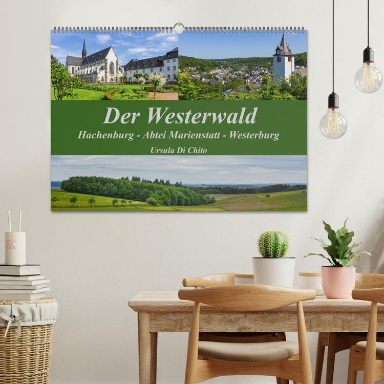 Produktbild: Der Westerwald (Wandkalender 2026 DIN A2 quer), CALVENDO Monatskalender