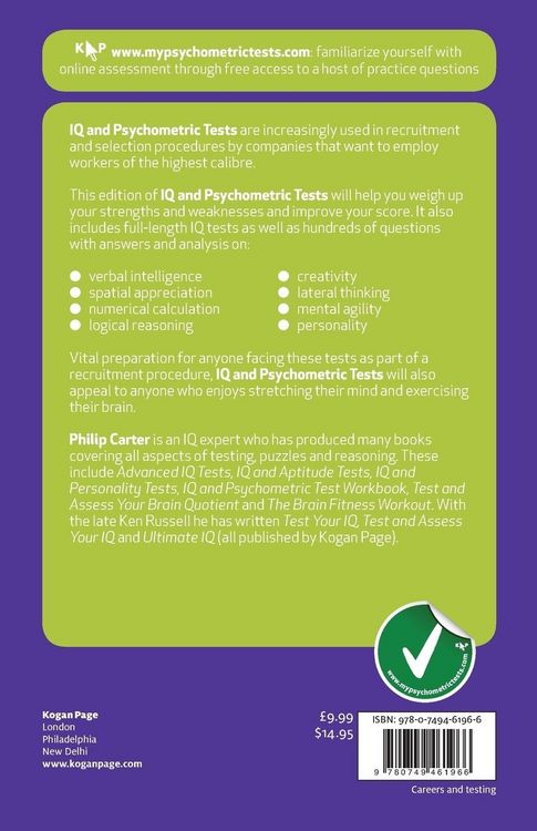 Produktbild: IQ and Psychometric Tests