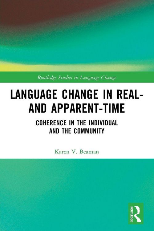 Produktbild: Language Change in Real- and Apparent-Time