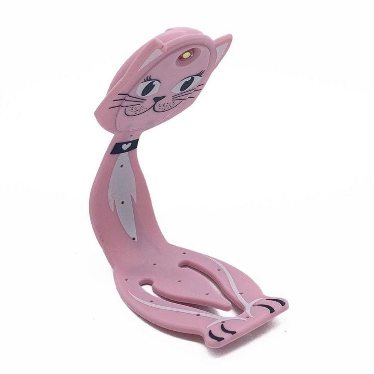 Produktbild: Flexilight Animal Leselicht Pinke Katze &ndash; 2-in-1 LED-Leselampe