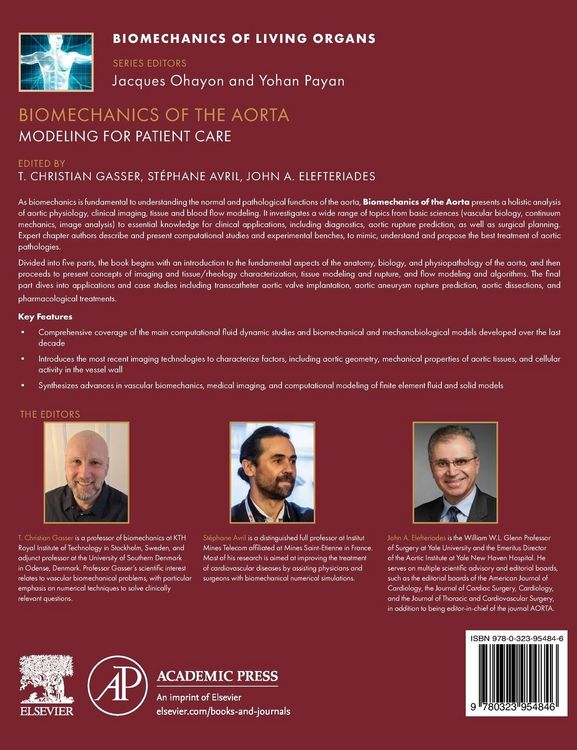 Produktbild: Biomechanics of the Aorta