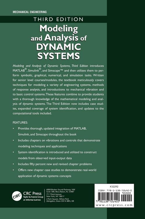 Produktbild: Modeling and Analysis of Dynamic Systems