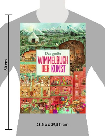 Produktbild: Das gro&szlig;e Wimmelbuch der Kunst