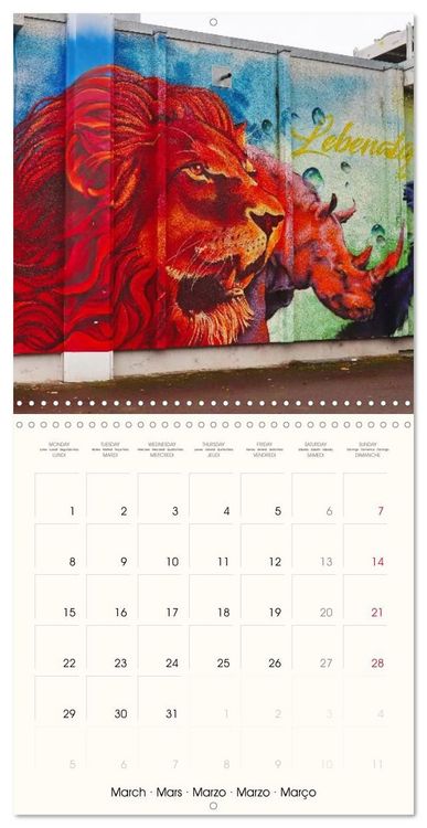 Produktbild: Street art - Walls of Imagination (Wall Calendar 2027 12 &times; 12 Inch) CALVENDO 12 Month Wall Calendar