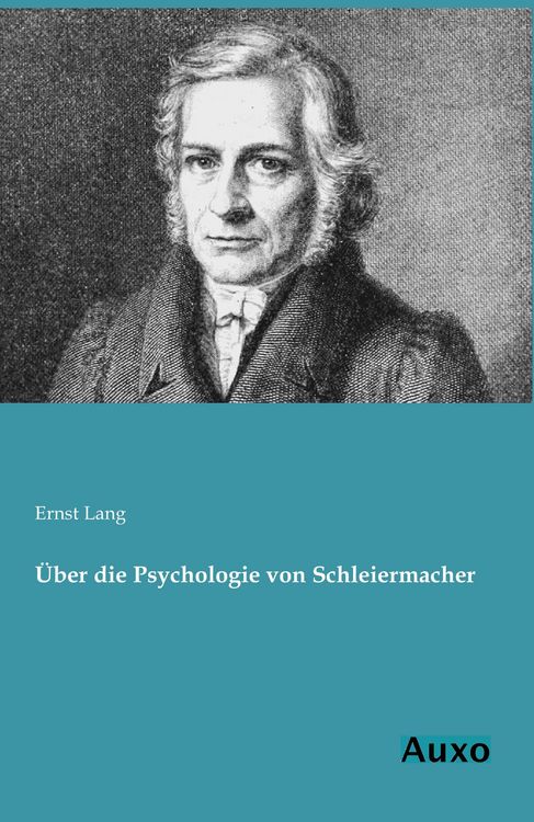 Produktbild: &Uuml;ber die Psychologie von Schleiermacher