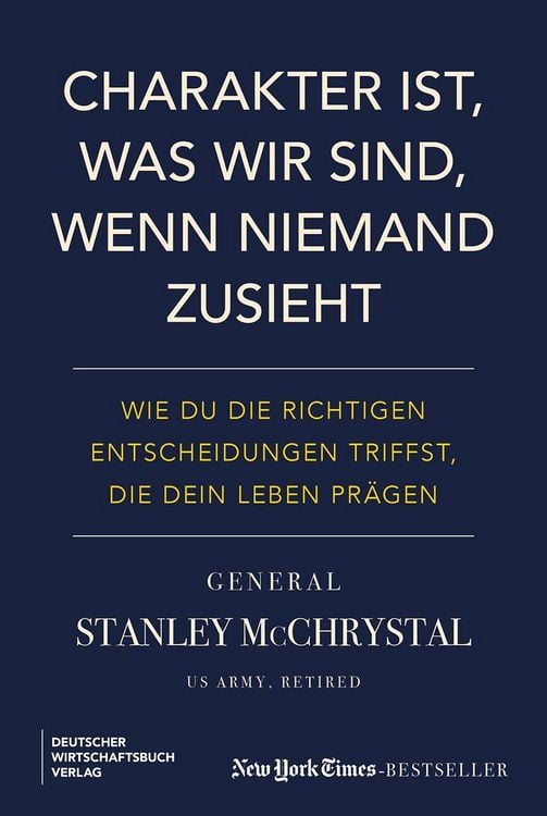 Produktbild: Charakter ist, was wir sind, wenn niemand zusieht