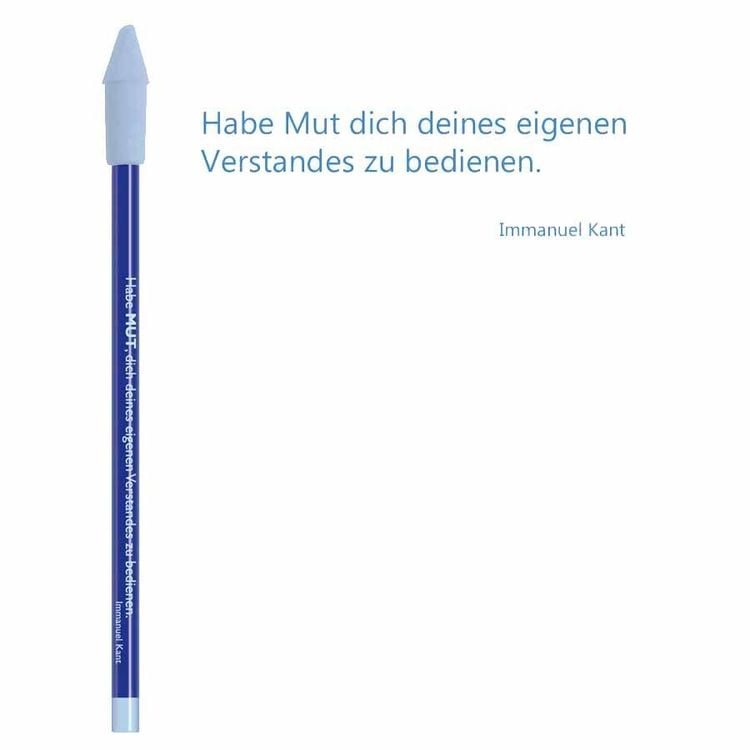 Produktbild: Bleistift dunkelblau, Immanuel Kant