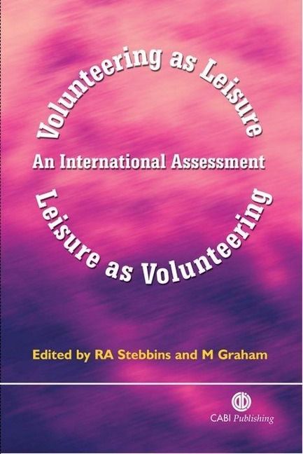 Produktbild: Volunteering as Leisure/Leisure as Volunteering