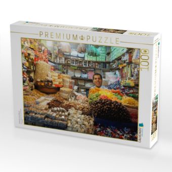 Produktbild: CALVENDO Puzzle Arabischer Souk (Basar) | 1000 Teile Lege-Gr&ouml;&szlig;e 64x48cm Foto-Puzzle f&uuml;r gl&uuml;ckliche Stunden