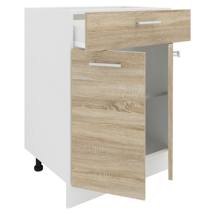 Produktbild: K&uuml;chenschrank B 60 cm Unterschrank Schublade Esilo