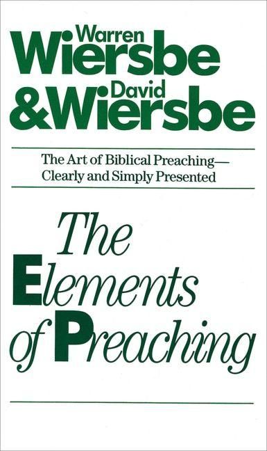 Produktbild: The Elements of Preaching