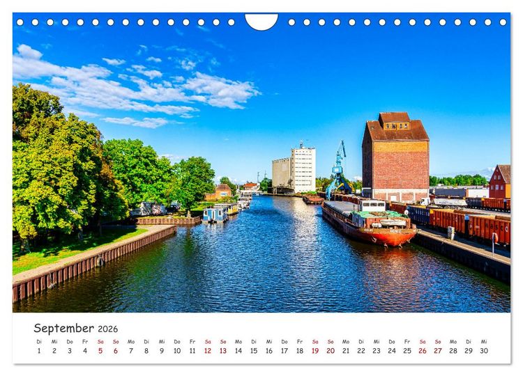 Produktbild: Anklam und Umgebung (Wandkalender 2026 DIN A4 quer), CALVENDO Monatskalender