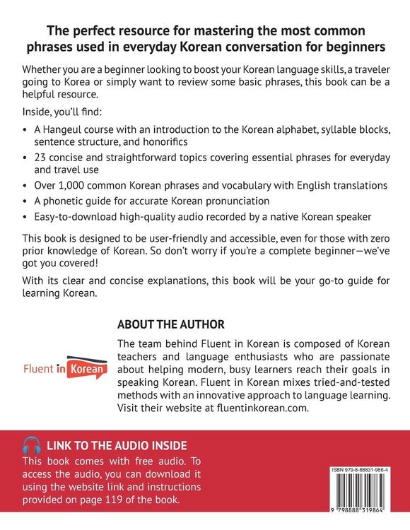 Produktbild: Learn, Listen & Speak Korean