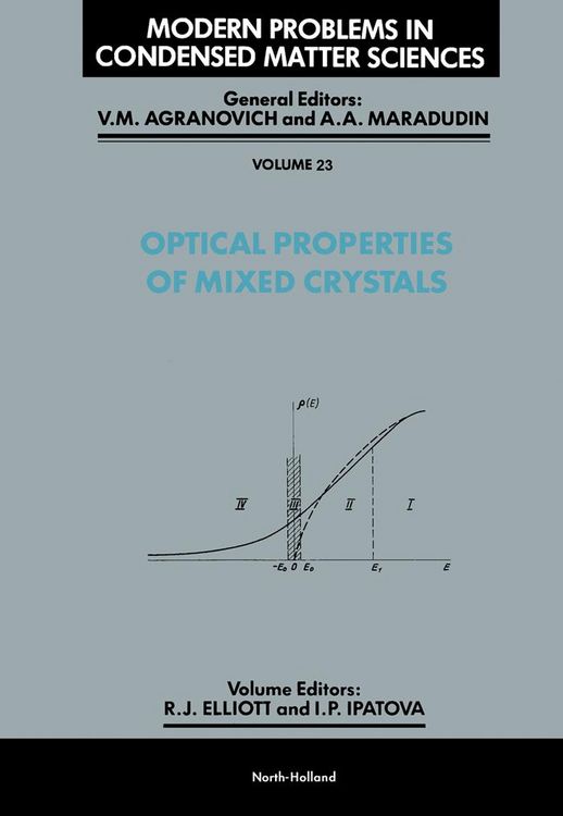 Produktbild: Optical Properties of Mixed Crystals