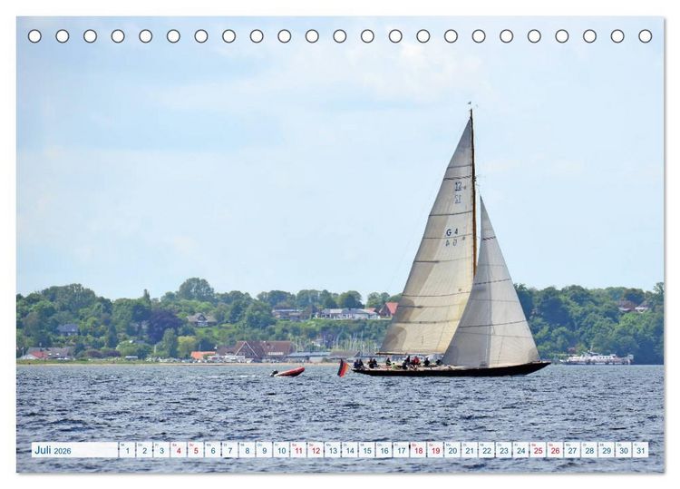 Produktbild: Flensburg Fjord (Tischkalender 2026 DIN A5 quer), CALVENDO Monatskalender